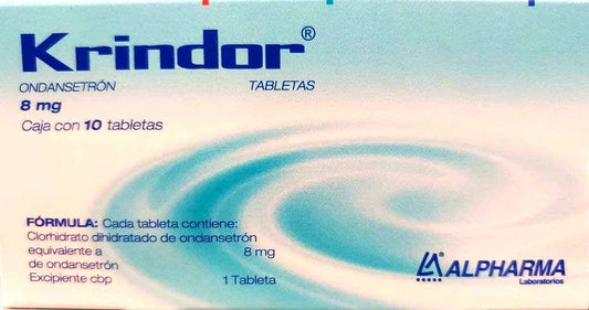 KRINDOR c/10 TABS. 8 MG.