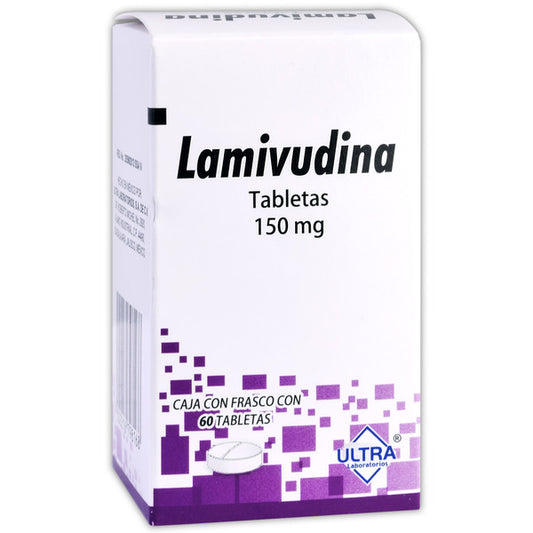 LAMIVUDINA (Ultra) c/60 TABS. 150 MG.