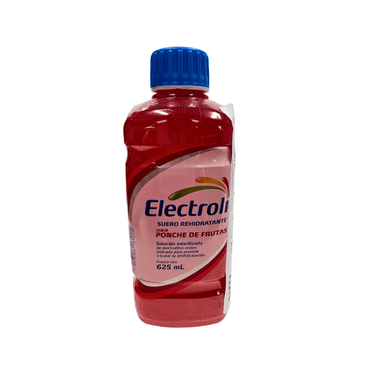 ELECTROLIT Suero Rehidratante SABOR PONCHE DE FRUTAS 625 ML.