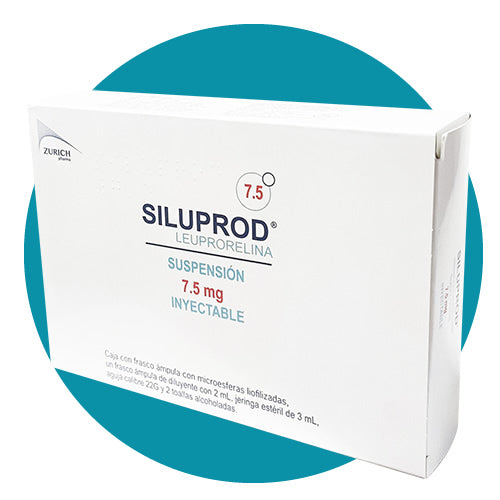 SILUPROD Susp. Iny. c/1 FCO. AMP. 7.5 MG/2 ML. y Equipo. p/Admon.