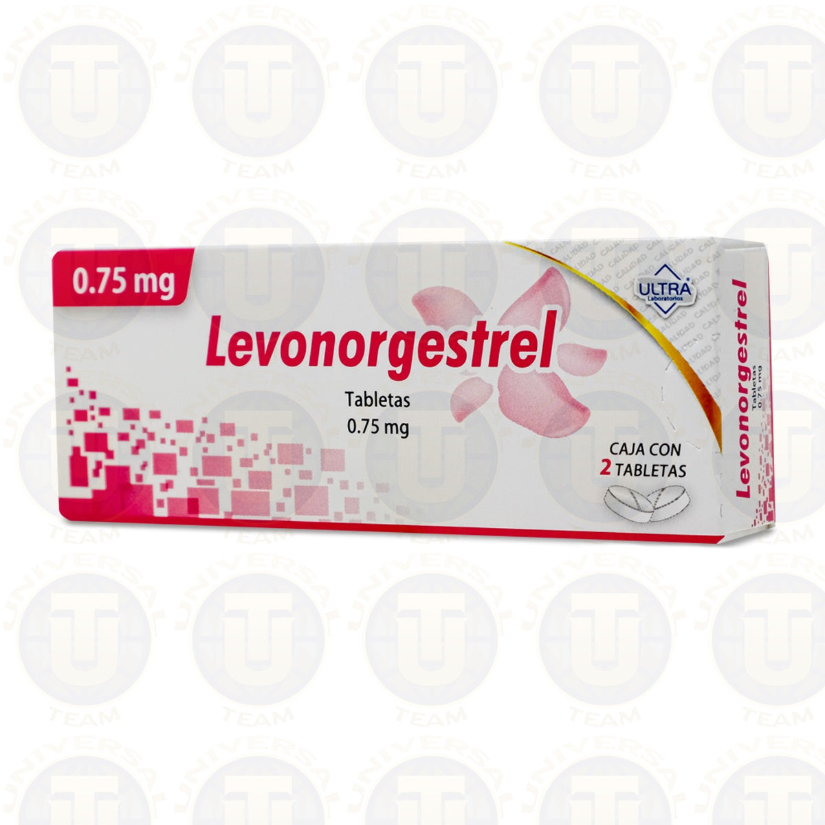 LEVONORGESTREL (Ultra) c/2 TABS. 0.75 MG.