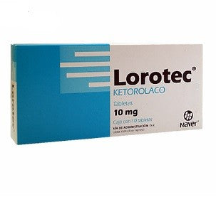 LOROTEC c/10 TABS. 10 MG.