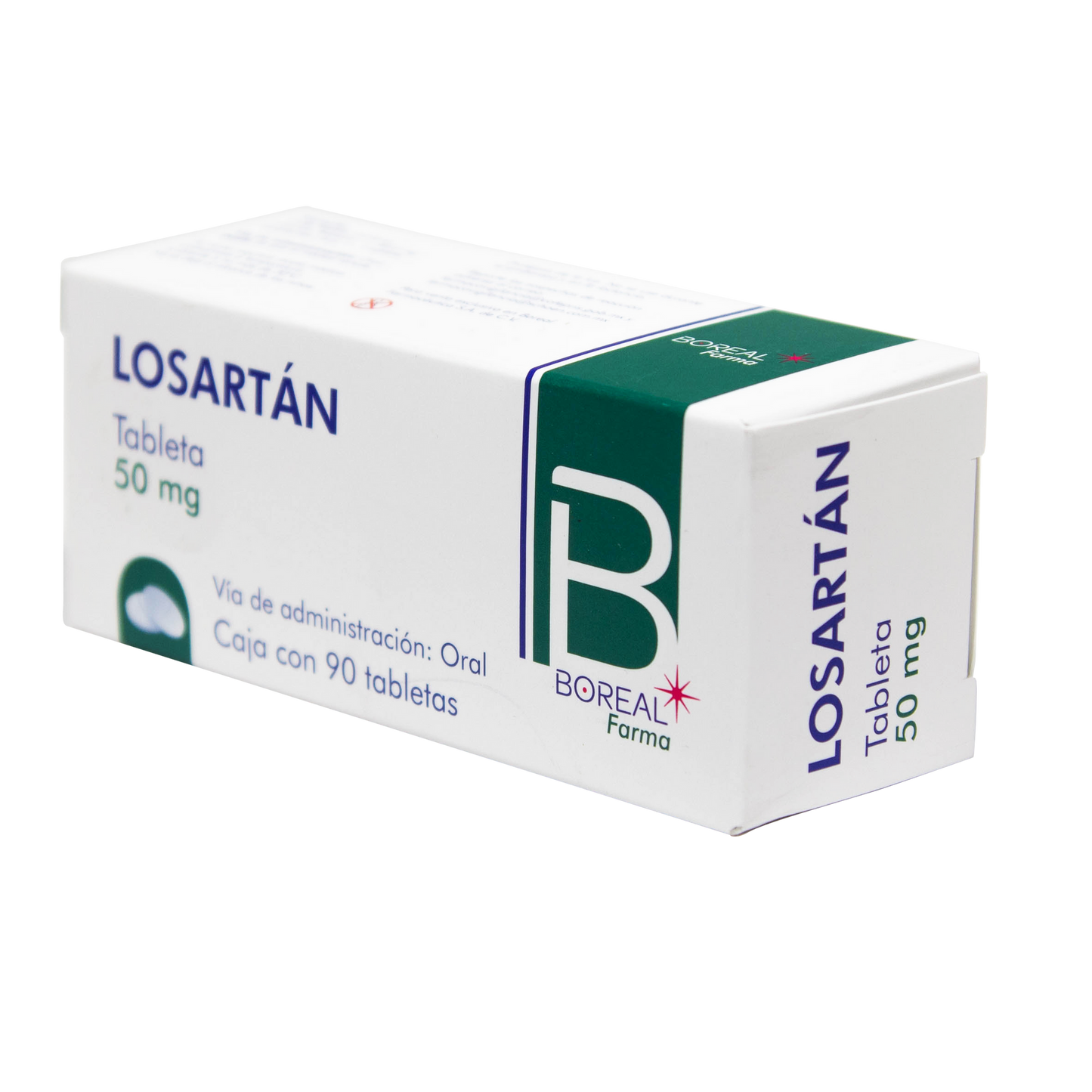 LOSARTÁN (Boreal Farma) c/90 TABS. 50 MG.