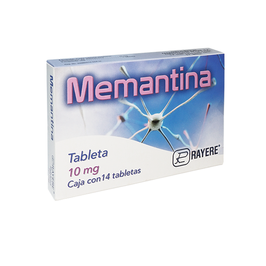 MEMANTINA (Rayere) c/14 TABS. 10 MG.