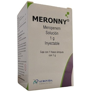 MERONNY Sol. Iny. c/1 FCO. AMP. 500 MG.