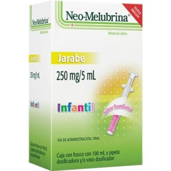 NEO-MELUBRINA JARABE Infantil Fco. 100 ML. 250 MG/5 ML.