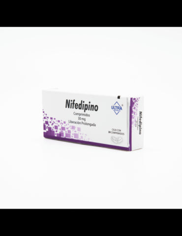 NIFEDIPINO (Ultra) c/30 COMPS. L.P. 30 MG.