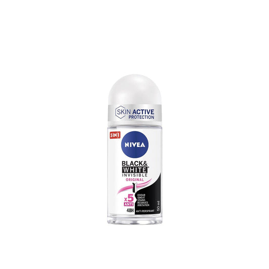 NIVEA BLACK & WHITE INVISIBLE 48H Roll-on Antitranspirante 50 ML.