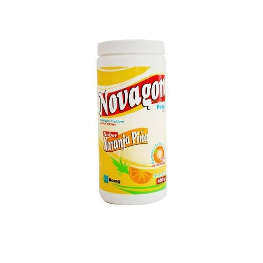 NOVAGON POLVO Sabor Naranja-Piña Fco. 400 G. 35 G/100 G.