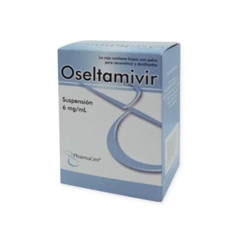 OSELTAMIVIR (PharmaGen) SUSP. Fco. 60 ML. 6 MG/1 ML.