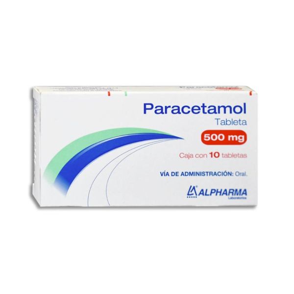 PARACETAMOL (Alpharma) c/10 TABS. 500 MG.