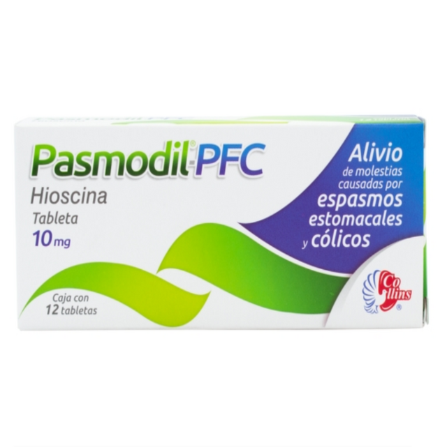 PASMODIL-PFC c/12 TABS. 10 MG.