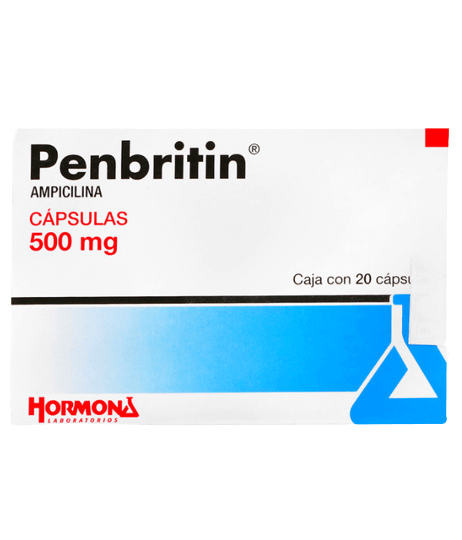 PENBRITIN c/20 CAPS. 500 MG.