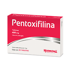 PENTOXIFILINA (Hormona) c/30 TABS. L.P. 400 MG.