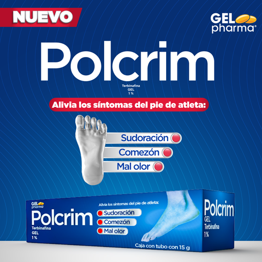 POLCRIM GEL 1% Tubo c/15 G.