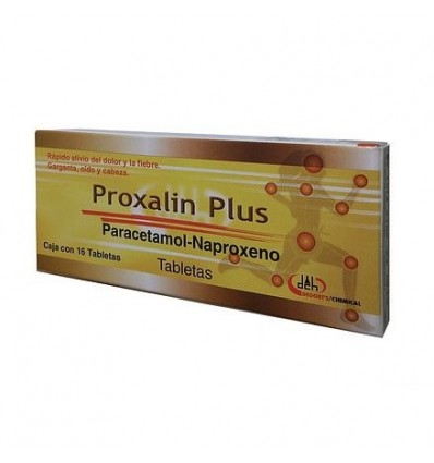 PROXALIN PLUS c/10 TABS. 300/250 MG.