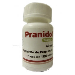 PRANIDOL c/100 TABS. 40 MG.