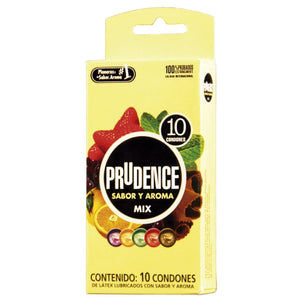 PRUDENCE Sabor y Aroma MIX Blister c/10 Condones.