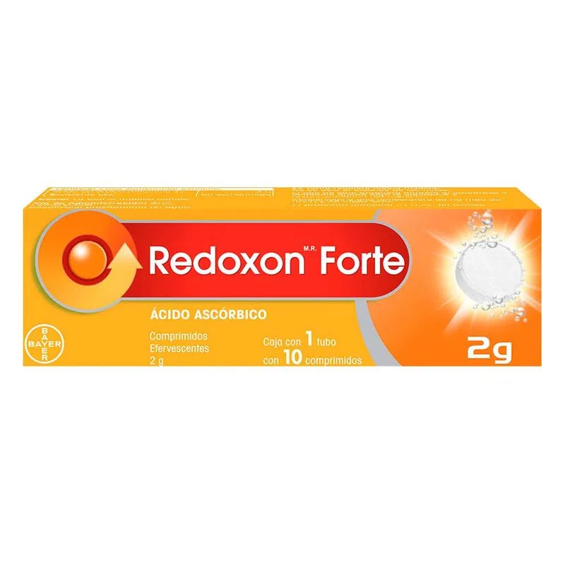 REDOXON FORTE c/10 COMPS. EFERVS. Sabor Naranja 2 G.