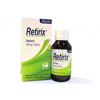 RETIRIX SOLUCIÓN Fco. 50 ML. 100 MG/100 ML.