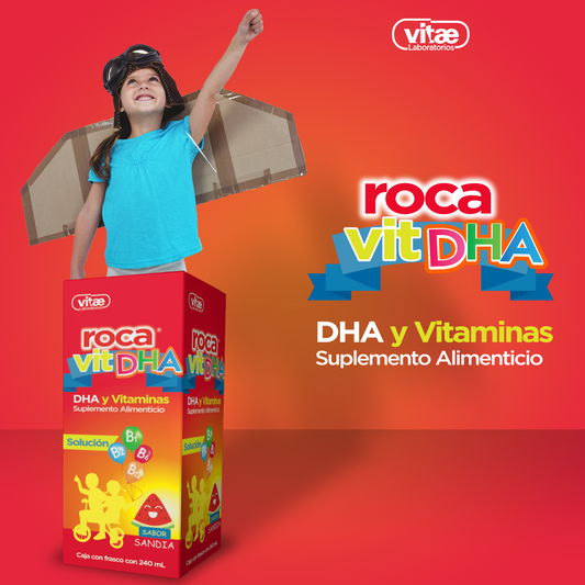 ROCAVIT DHA SOLUCIÓN Fco. 240 ML.