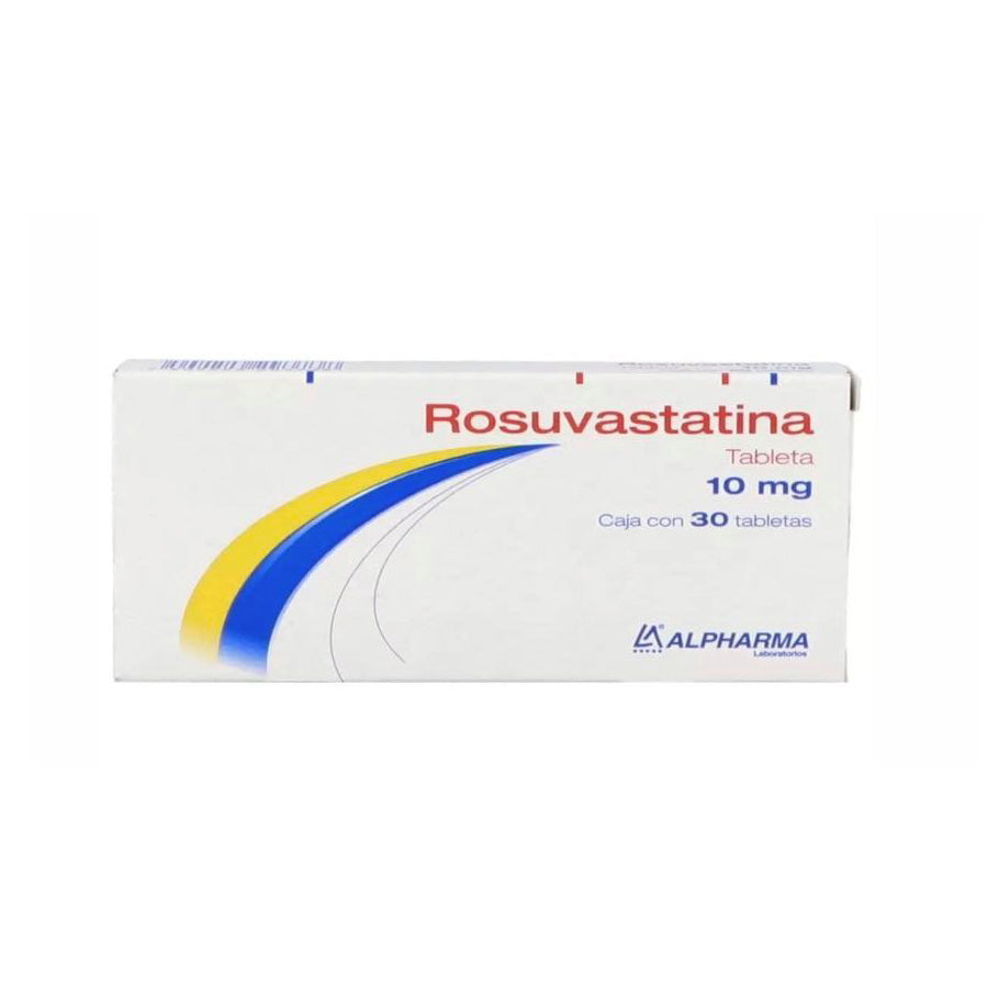 ROSUVASTATINA (Alpharma) c/30 TABS. 10 MG.