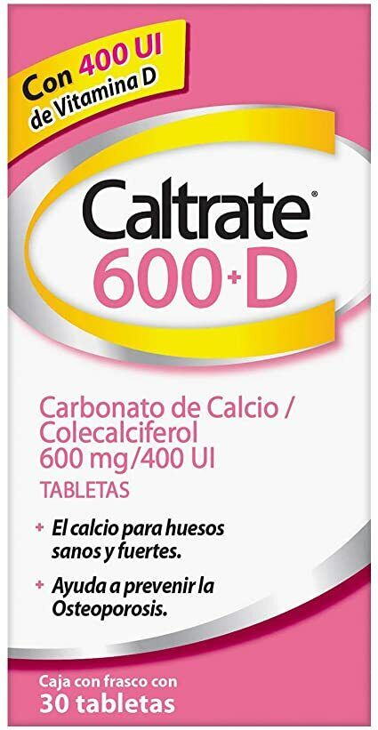 CALTRATE 600+D c/30 TABS. 600 MG/400 UI.