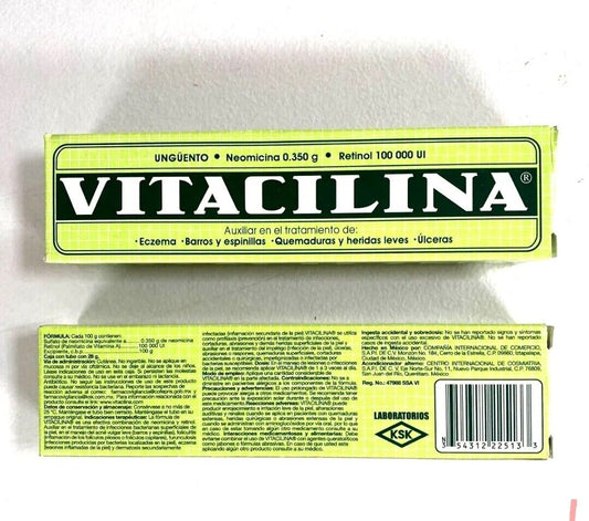 VITACILINA UNGÜENTO Tubo c/28 G. 0.350 G-100,000 UI/100 G.