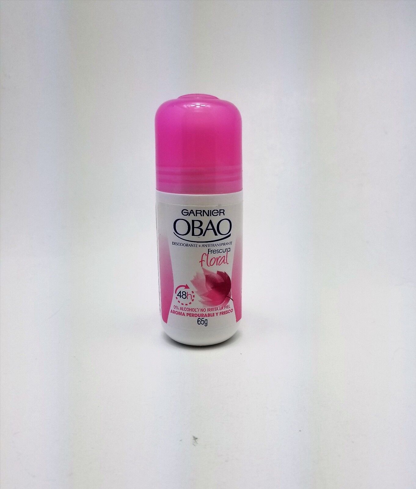 DESODORANTE OBAO Frescura Floral 48H Roll on p/Dama 65 G.