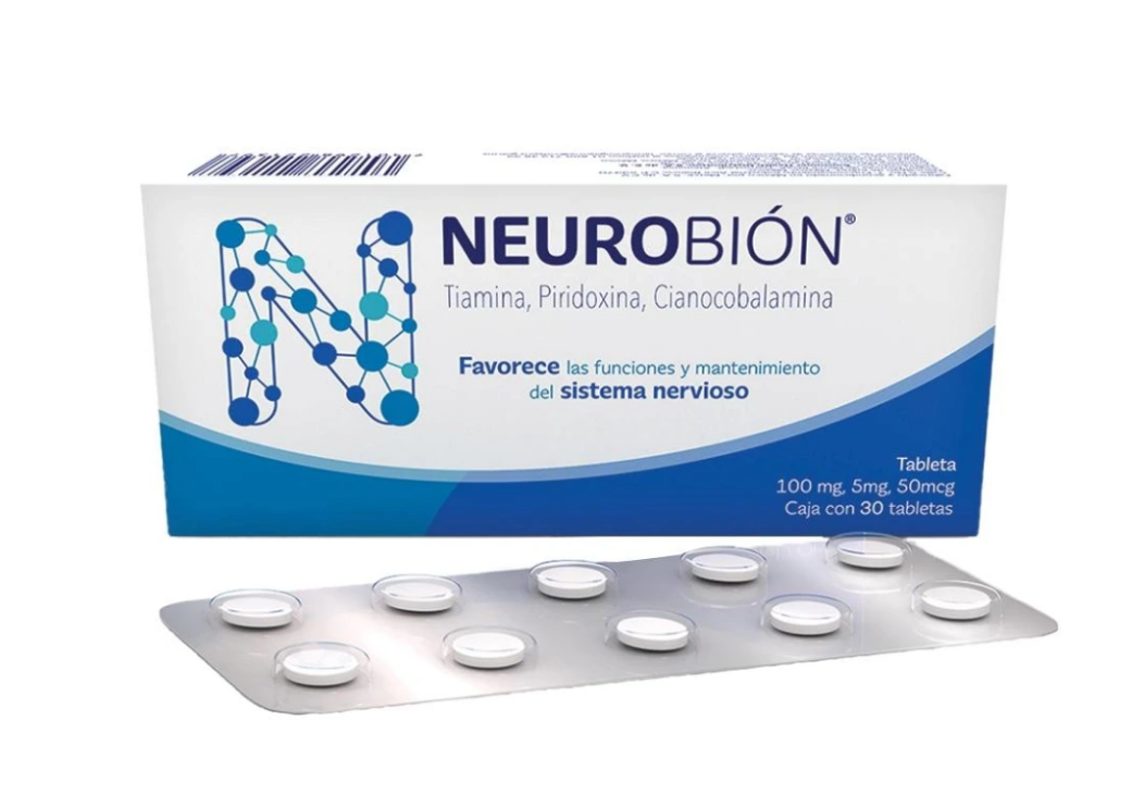 NEUROBIÓN c/30 TABS. 100 MG/5 MG/50 MCG.