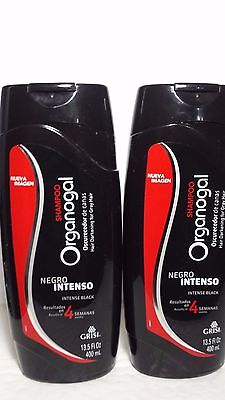 SHAMPOO ORGANOGAL Negro Intenso Fco. c/400 ML.