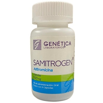 SAMITROGEN c/9 CAPS. 500 MG.