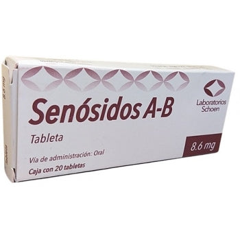 SENÓSIDOS A-B (Schoen) c/20 TABS. 8.6 MG.