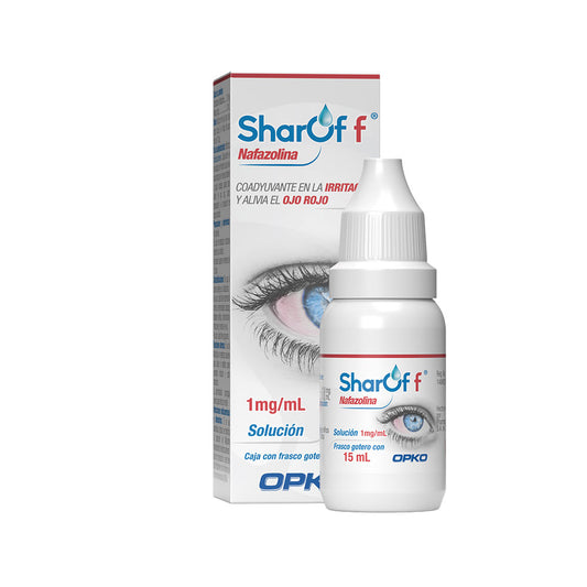 SHAROFF Sol. Oftálmica Fco. Gotero 15 ML. 1 MG/1 ML.