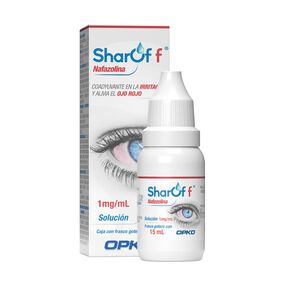 SHAROFF Sol. Oftálmica Fco. Gotero 15 ML. 1 MG/1 ML.