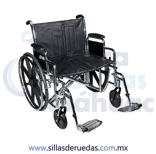 SILLA DE RUEDAS c/RIN MAG (Color Negro) 18"