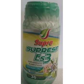 SUPRA SUPRESIN ES3 c/36 CAPS. 500 MG.