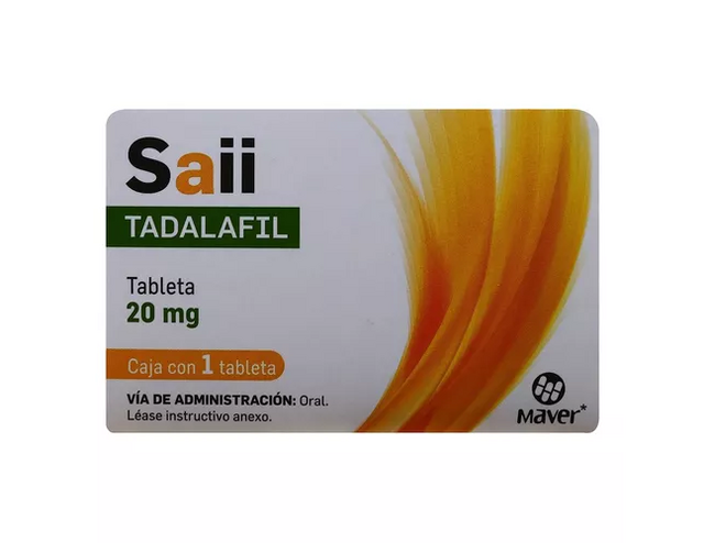 SAII c/1 TABLETA 20 MG.