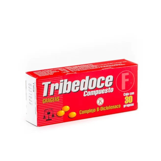 TRIBEDOCE Compuesto c/30 GRAG. 50/50/50/1 MG.