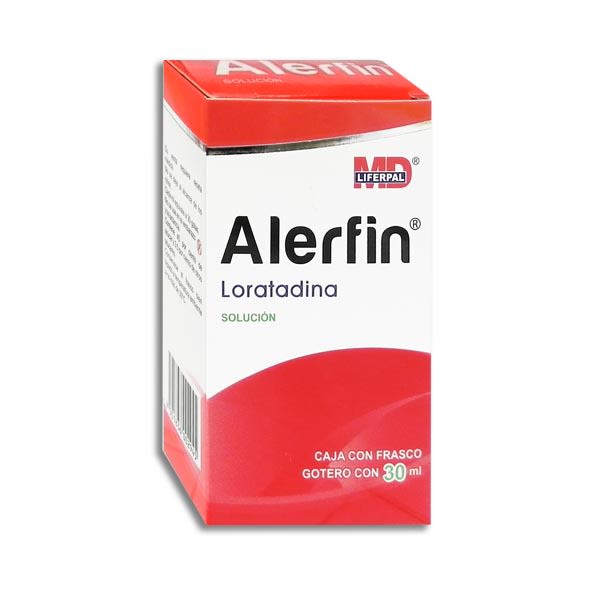 ALERFIN SOL. GOTAS Sab. Miel-Lima Limón Fco. 30 ML. 100 MG/100 ML.