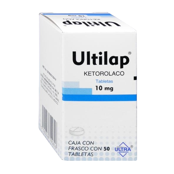 ULTILAP c/50 TABS. 10 MG.