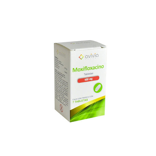 MOXIFLOXACINO (Avivia) c/7 TABS. 400 MG.