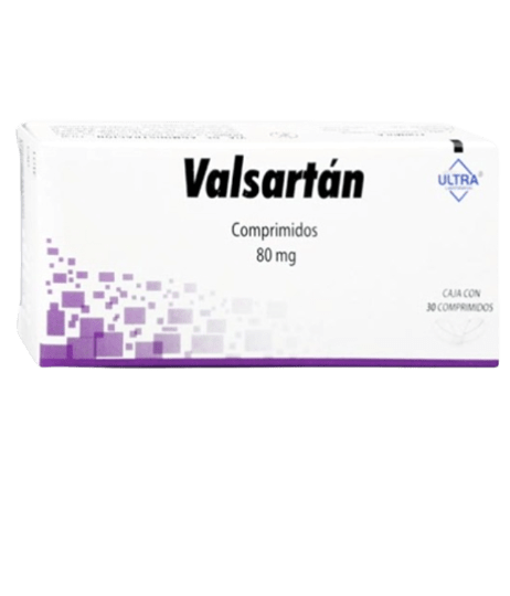 VALSARTÁN (Ultra) c/30 COMPS. 80 MG.