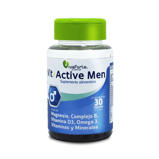 VIT ACTIVE MEN c/30 CAPS. 1.3 G.