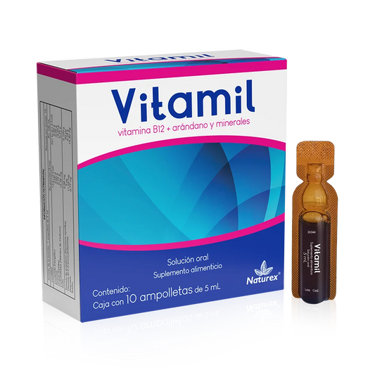 VITAMIL SOLUCIÓN Oral c/10 AMPTAS. 5 ML.