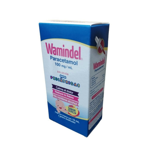 WAMINDEL SOL. GOTAS Pediátricas Fco. 15 ML. 100 MG/1 ML.