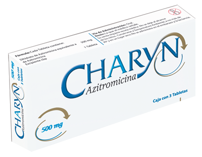 CHARYN c/3 TABS. 500 MG.