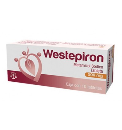 WESTEPIRON c/10 TABS. 500 MG.