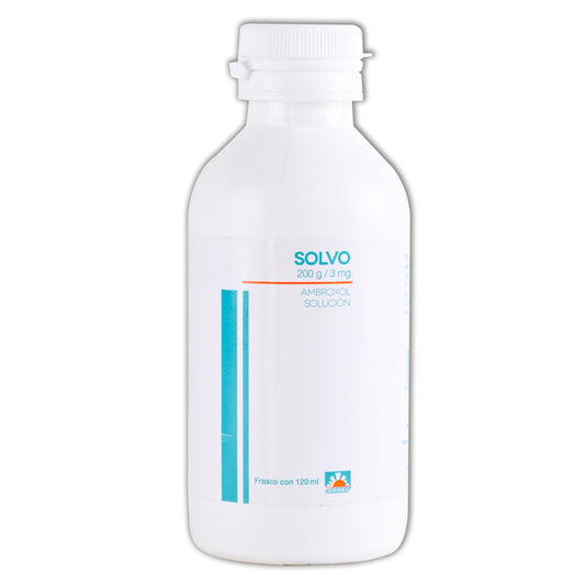 SOLVO SOL. Fco. 120 ML. 0.300 G/100 ML. (3 MG/1 ML.)