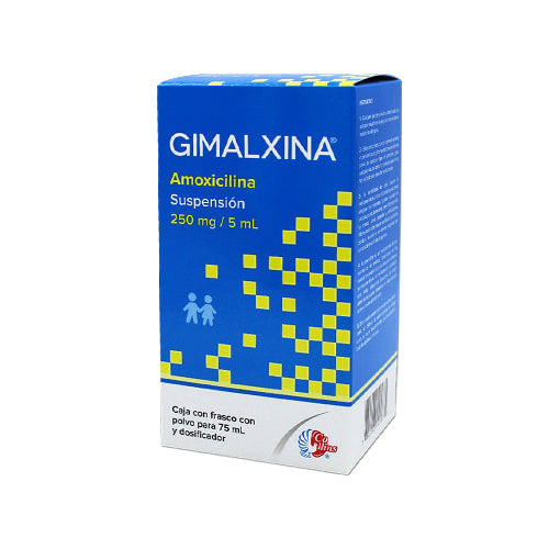 GIMALXINA SUSP. Fco. 75 ML. 250 MG/5 ML.